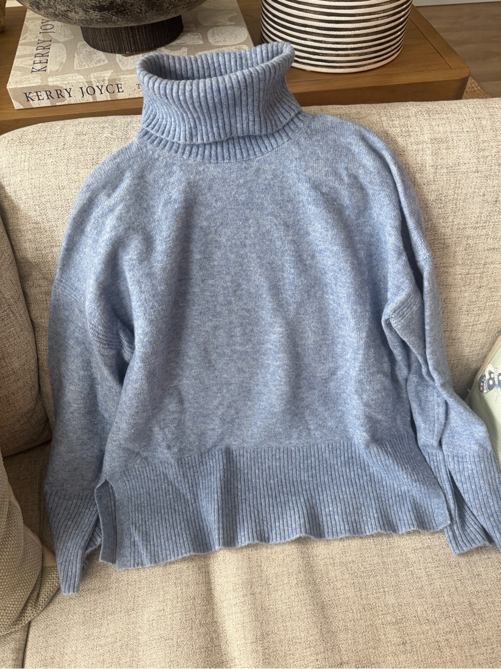 JCrew Turtleneck Sweater - Light Blue - XXS 🩵🩵🩵